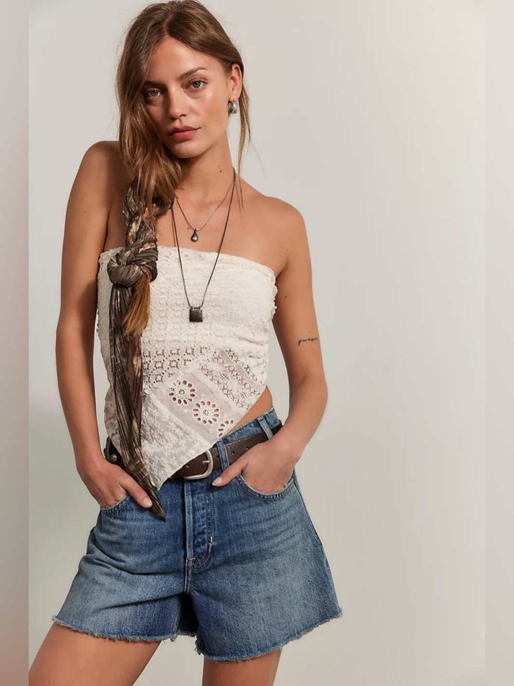 Free People We The Free Tippi Denim Shorts